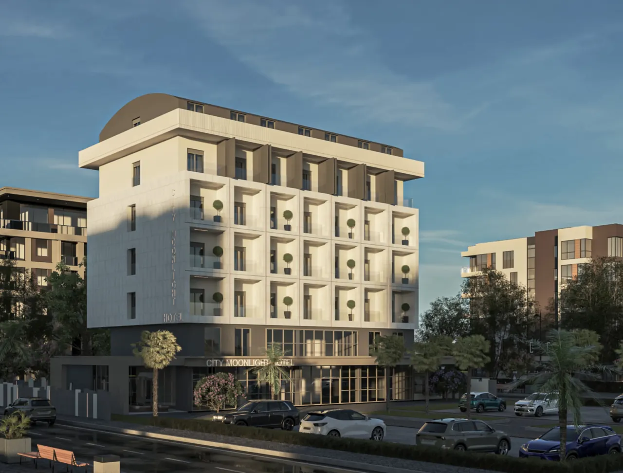 City Moonlight Hotel proje görseli 2