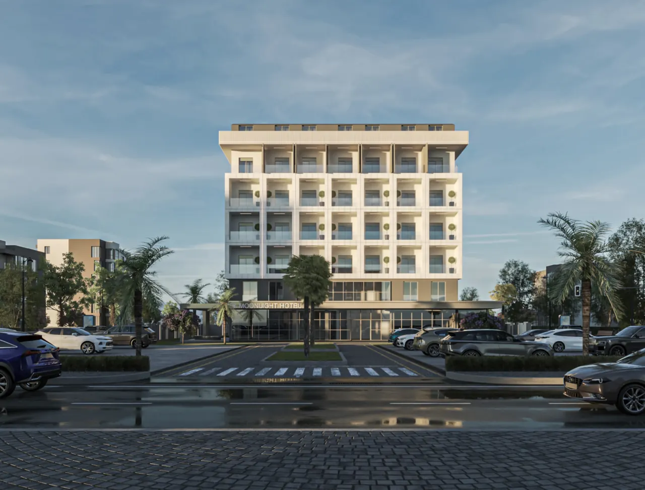 City Moonlight Hotel proje görseli 3